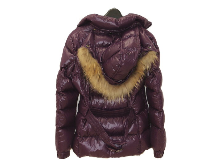 楽天市場】BURBERRY ダウンジャケット FS063-800-36 パープル/紫 