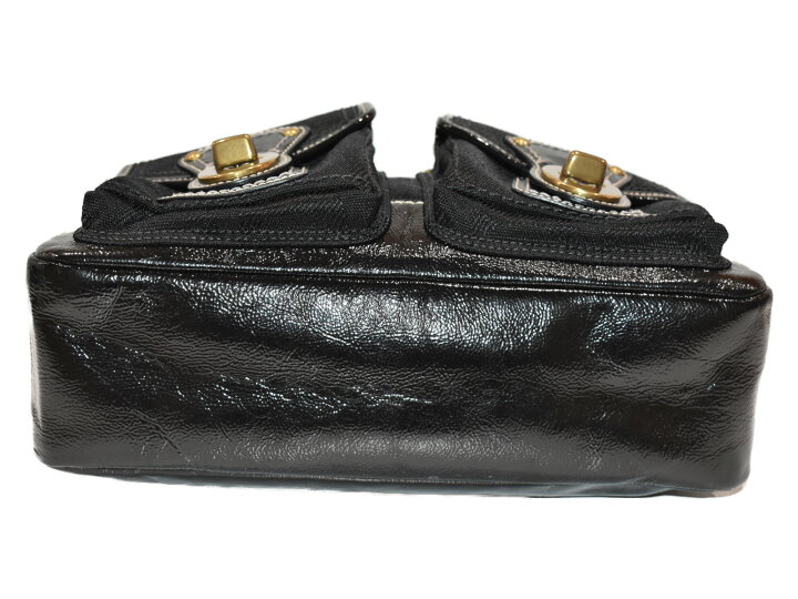 楽天市場】【中古品】COACH レガシー F13102 ブラック キャンバス 