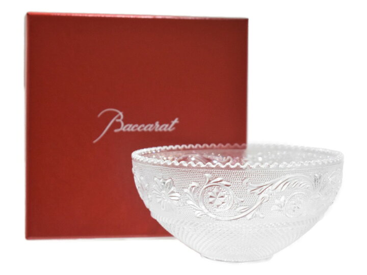 楽天市場】【箱あり】Baccarat バカラアラベスク スモールボウル 無色  
