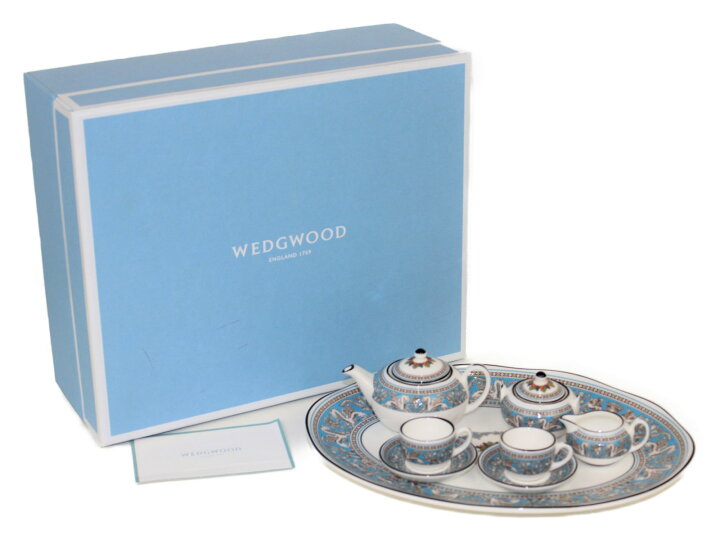 楽天市場】WEDGWOOD ウェッジウッド フロレンティーン ターコイズ 