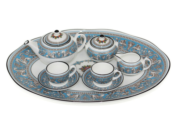 楽天市場】WEDGWOOD ウェッジウッド フロレンティーン ターコイズ 