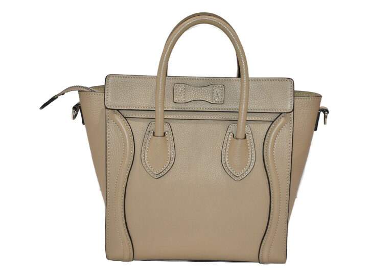 楽天市場】【おしゃれ☆中古品】CELINE ラゲージ ナノショッパー  