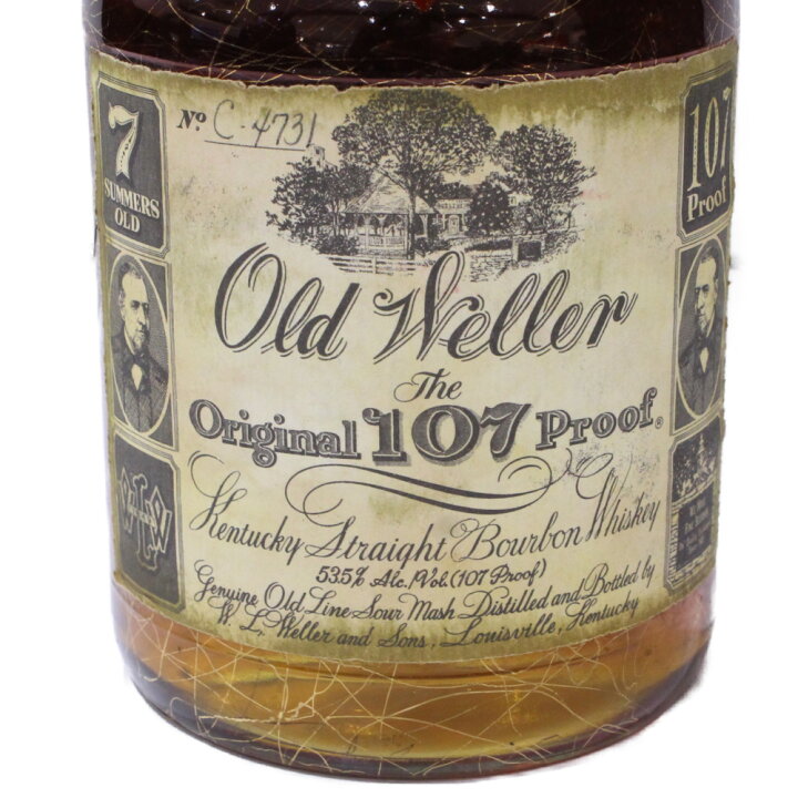 楽天市場】Old Weller オールド ウェラー original 107 proof 750ml 