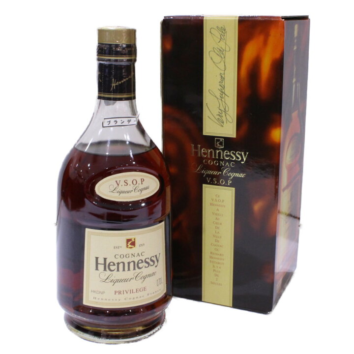 楽天市場】【箱付き】Hennessy ヘネシー VSOP プレヴィレッジ 700ml  