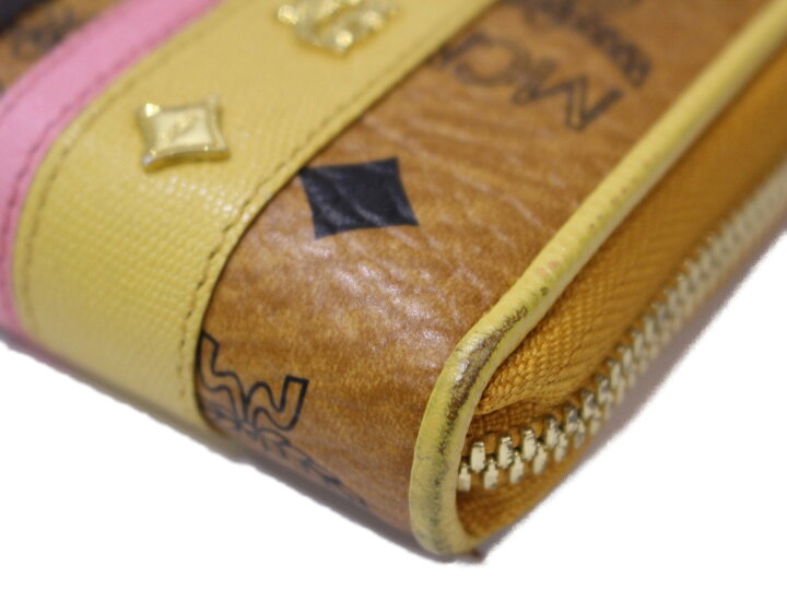 楽天市場】MCM エムシーエム ラウンドファスナー長財布 MYL3AVC01 