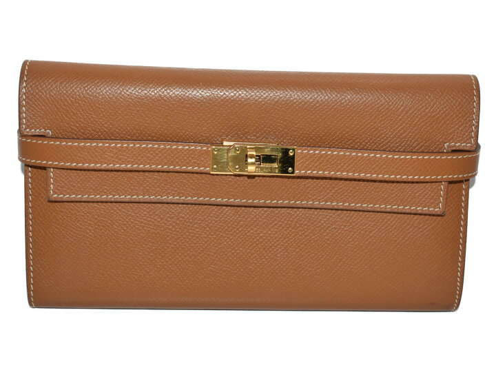 楽天市場】【箱あり☆中古品】HERMES エルメスケリーウォレット □O 