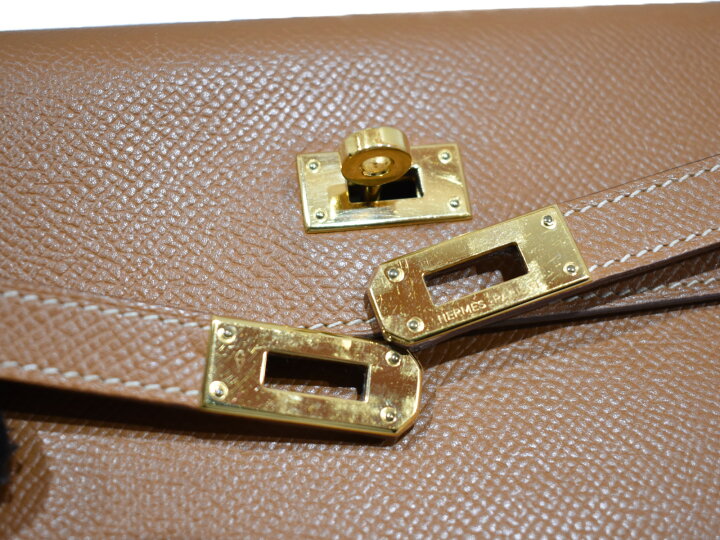 楽天市場】【箱あり☆中古品】HERMES エルメスケリーウォレット □O 
