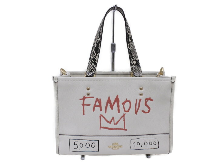 楽天市場】COACH コーチ 2WAYバッグ C5660 JEAN MICHEL BASQUIATコラボ 