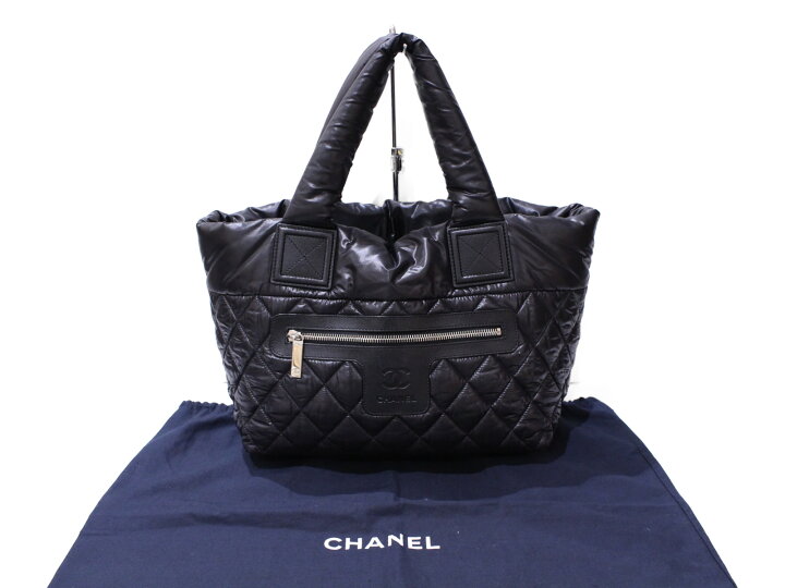 楽天市場】【布袋あり】CHANEL シャネル コココクーン ナイロントート 
