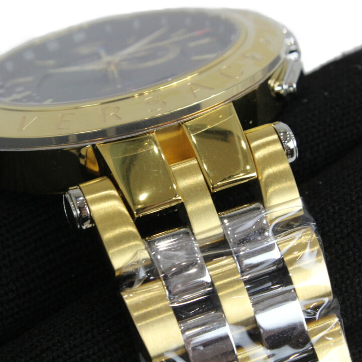 楽天市場】【未使用品】VERSACE ヴェルサーチ Vレース GMT アラーム 