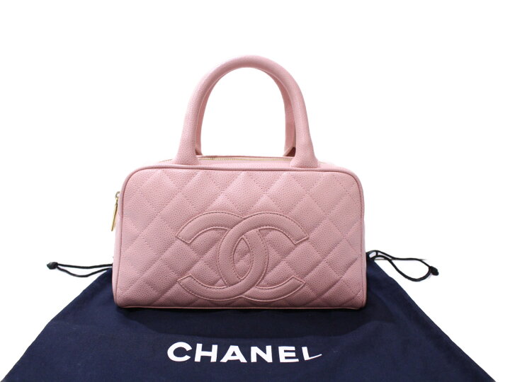 楽天市場】【布袋・ギャラあり】CHANEL ミニボストン A20996 キャビア 