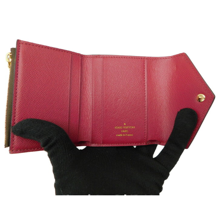 LOUIS VUITTON ルイヴィトン ポルトフォイユ・ゾエ M62932 三つ折り  