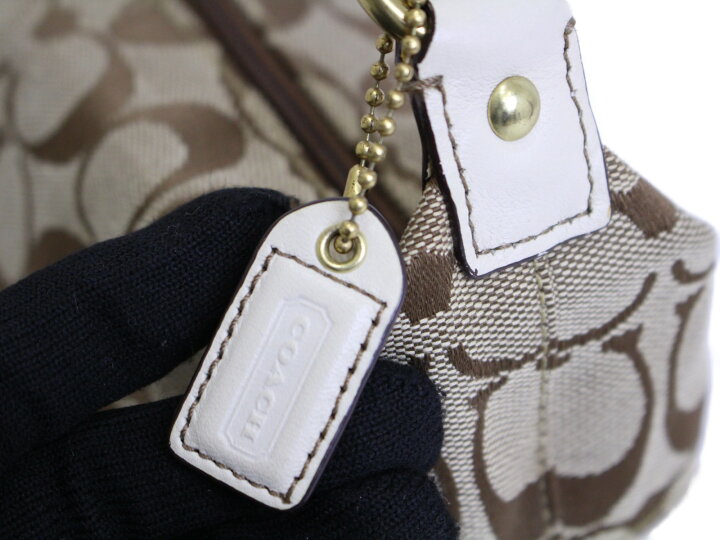 楽天市場】COACH コーチ シグネチャーポーチ C06K-40024 ハンドル 
