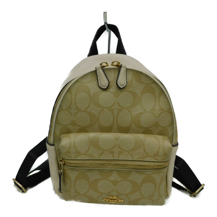 COACH バックパック お目にかかっ ミニリュック シグネチャー柄 