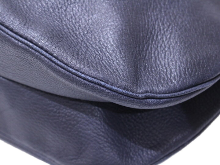 楽天市場】HERMES ガオ レザー ブルーインディゴ ショルダーバッグ □D