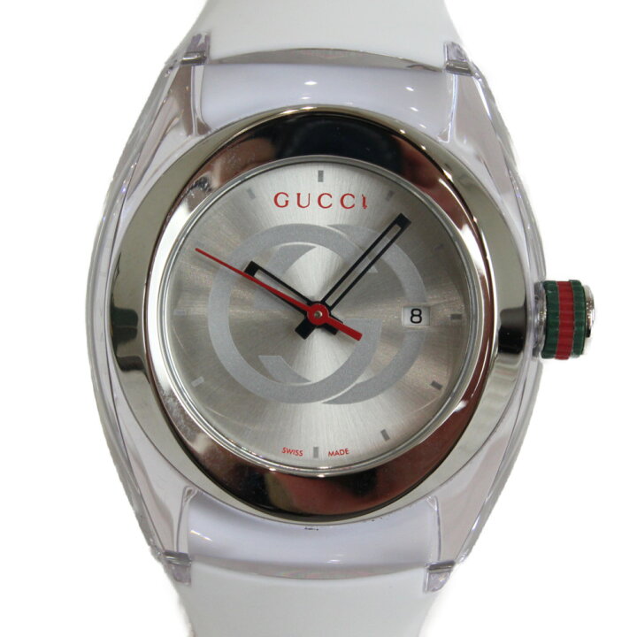 楽天市場】【電池交換済み】GUCCI グッチ シンク YA137302 クオーツ 