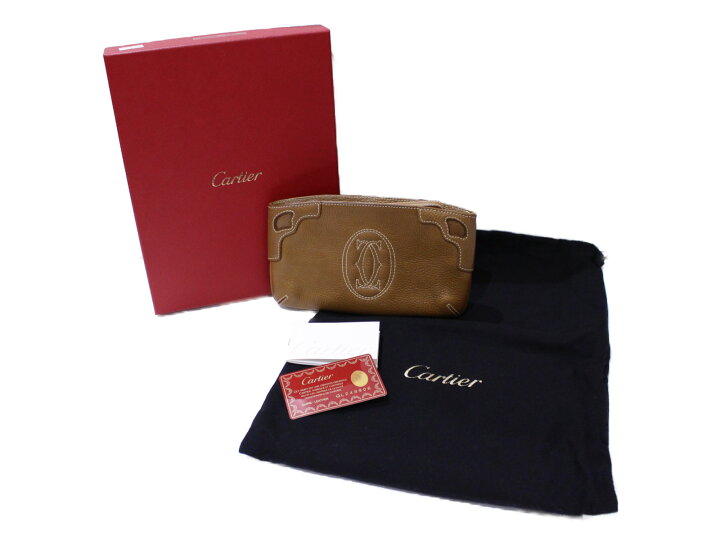 楽天市場】Cartier カルティエ マルチェロ ドゥ カルティエポーチ  
