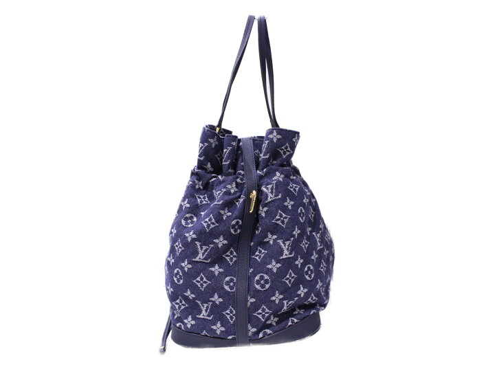 楽天市場】LOUIS VUITTON ノエフルMM M40869 モノグラ・デニム ブルー 
