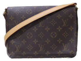 【布袋あり】LOUIS VUITTON　ミュゼット・タンゴ ショート　M51257　モノグラム　ショルダーバッグ　レディース　シンプル　ギフト　プレゼント包装可　【中古】松前R56号店