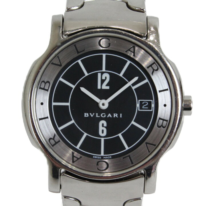 楽天市場】【電池交換済み】BVLGARI ブルガリ ソロテンポST35BSSD 