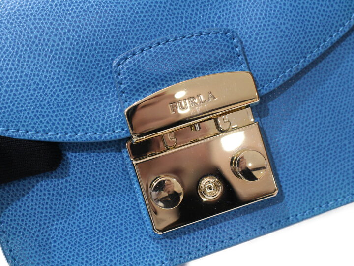 極美品❀FURLA フルラ メトロポリス 2way ショルダーバッグ 鍵付き 