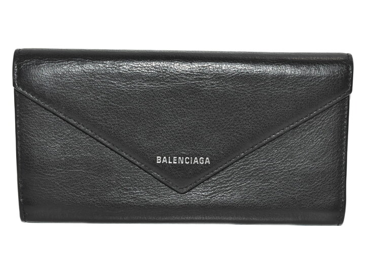 楽天市場】【おしゃれ☆中古品】BALENCIAGAペーパーウォレット 499207 