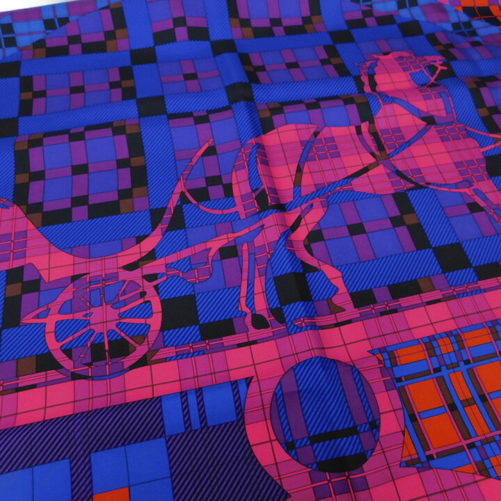 楽天市場】HERMES エルメス カレ90 EX LIBRIS A CARREAUX エクス 