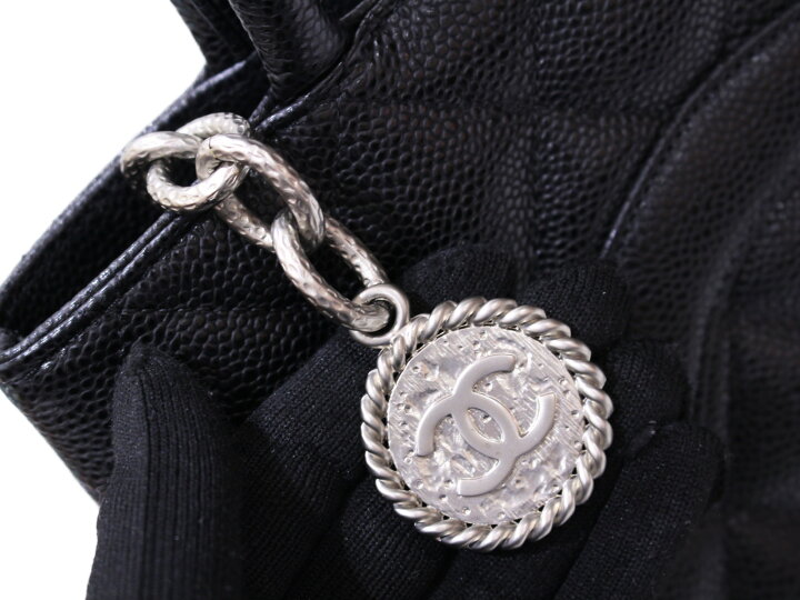 楽天市場】CHANEL シャネル 復刻トート A01804 キャビアスキン 