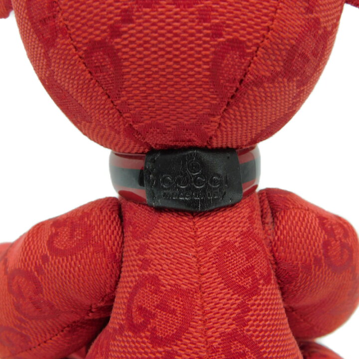 楽天市場】【箱あり】GUCCI グッチ グッチベアー レッド系 ぬいぐるみ 