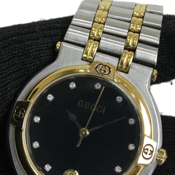 楽天市場】【電池交換済み】GUCCI グッチ 9000M クオーツ デイト 11P 