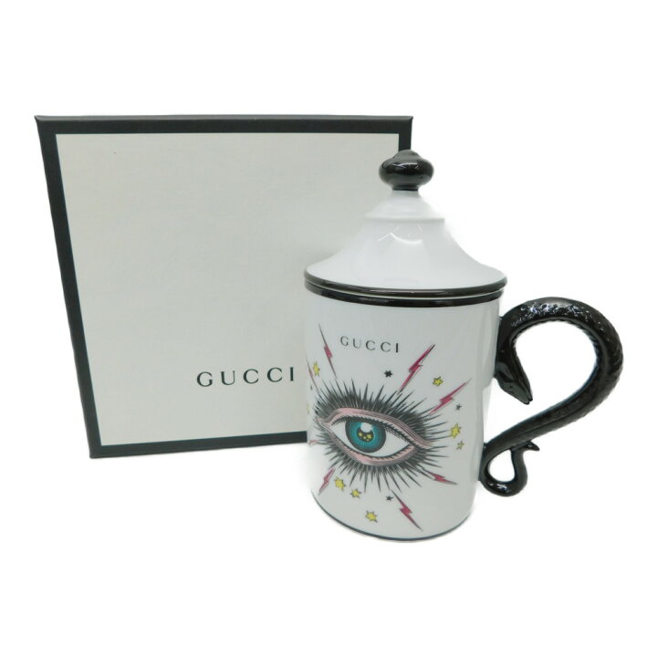 楽天市場】【箱アリ】GUCCI グッチ スターアイ マグ 561691 蓋つき 