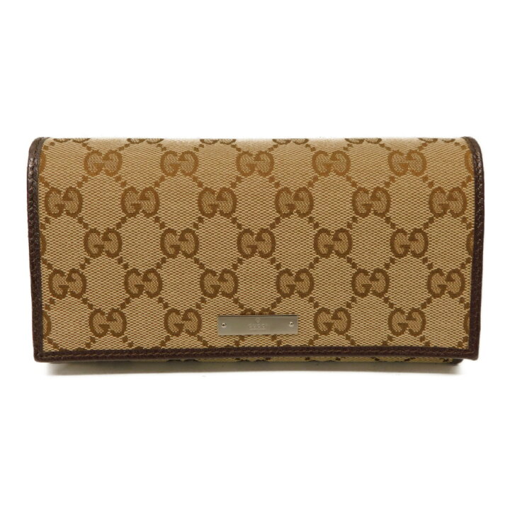 楽天市場】【箱、布袋アリ☆】GUCCI グッチ ロングウォレット 長財布 