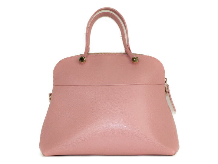 楽天市場】FURLA フルラ パイパー 2wayハンドバッグ ピンク系 ゴールド 