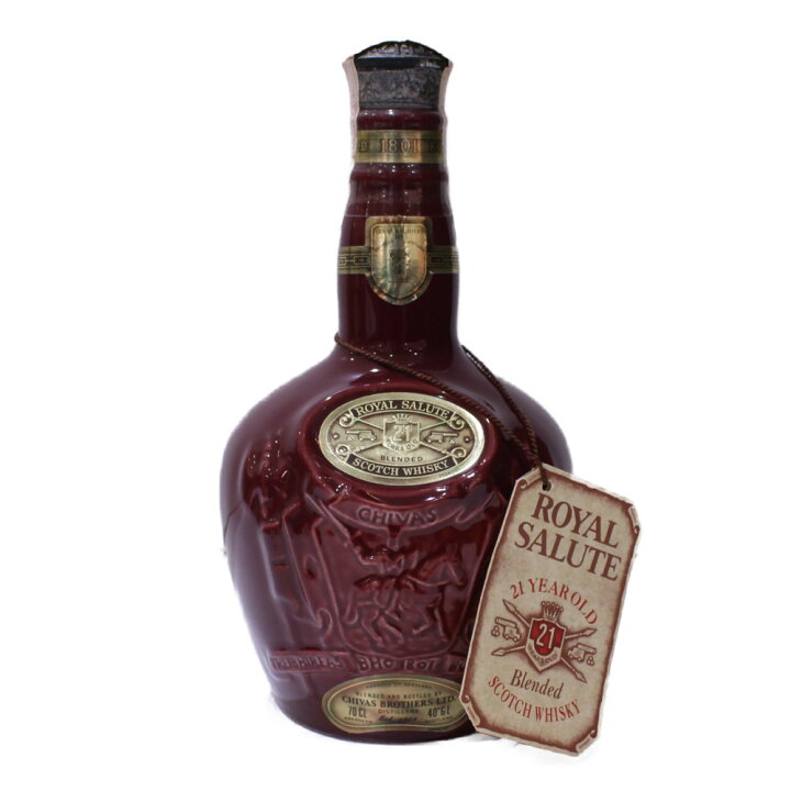 楽天市場】【未開栓】ROYAL SALUTE ロイヤルサルート21年 陶器ボトル
