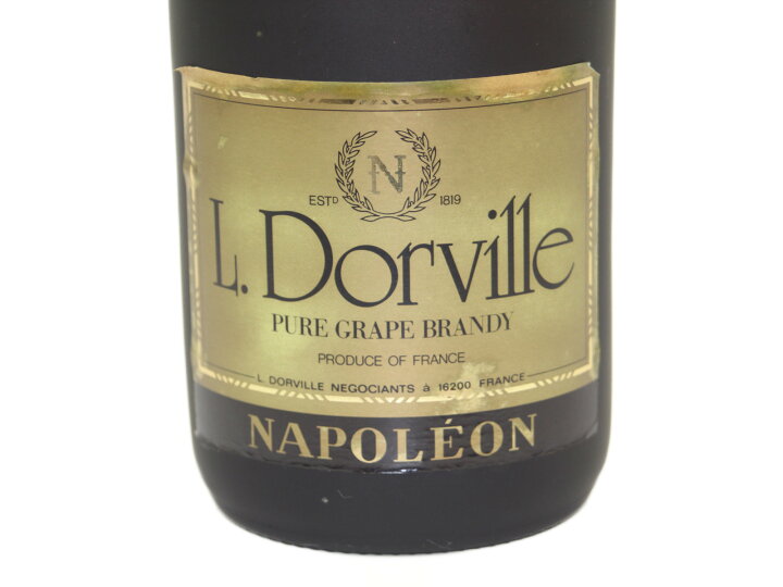 楽天市場】【未開封】L.Dorville NAPOLEON PURE GRAPE BRANDY 