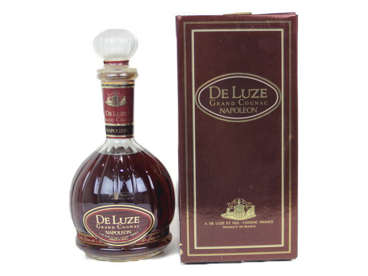 楽天市場】【箱あり】【未開封】DE LUZE GRAND COGNAC NAPOLEON ド 