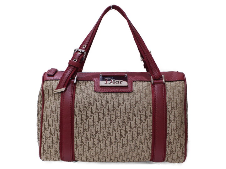 楽天市場】Christian Dior クリスチャンディオール トロッターボストン 