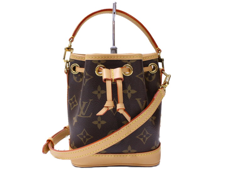 楽天市場】【箱・布袋あり】LOUIS VUITTON ナノノエ M81266 モノグラム  