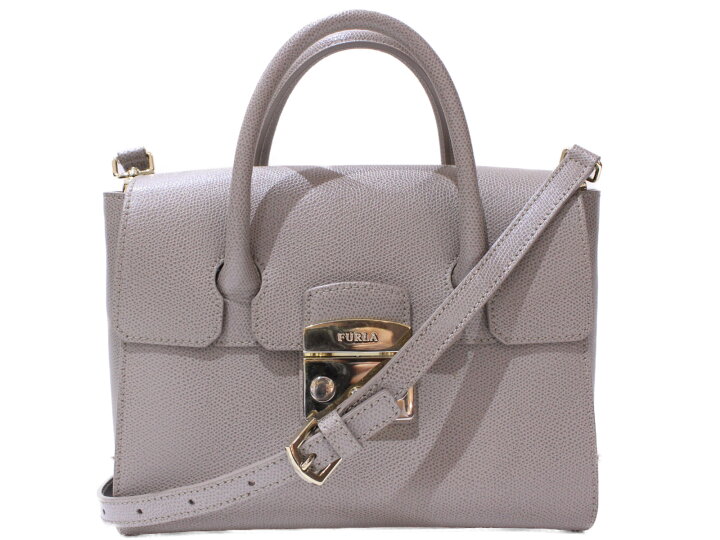 楽天市場】【布袋あり】FURLA メトロポリスM サッチェルバッグ レザー 