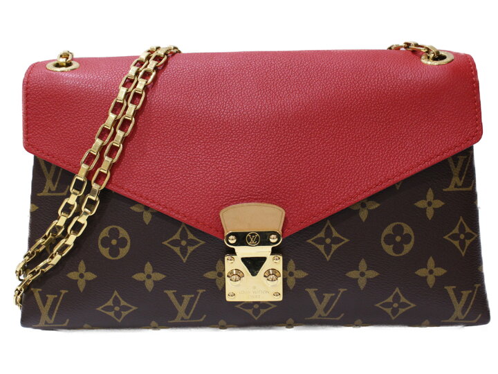 楽天市場】LOUIS VUITTON パラスチェーン M41201 レザー×モノグラム 