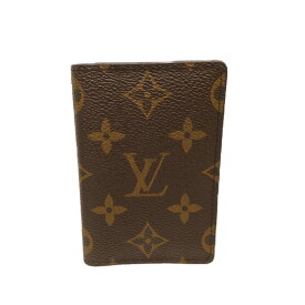 LOUIS VUITTON　ルイヴィトン オーガナイザー・ドゥポッシュ　M60502　モノグラム　ブラウン　茶　カードケース　名刺入れ　定期入れ　レディース　メンズ　ユニセックス　ギフト　プレゼント包装【中古】新居浜店