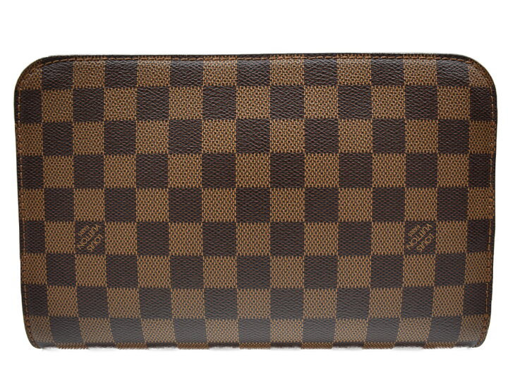 楽天市場】LOUIS VUITTON サンルイ N51993 ダミエ クラッチバッグ 