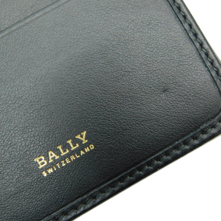 楽天市場】BALLY バリー ロングウォレット 長財布 多機能 ブラック系  