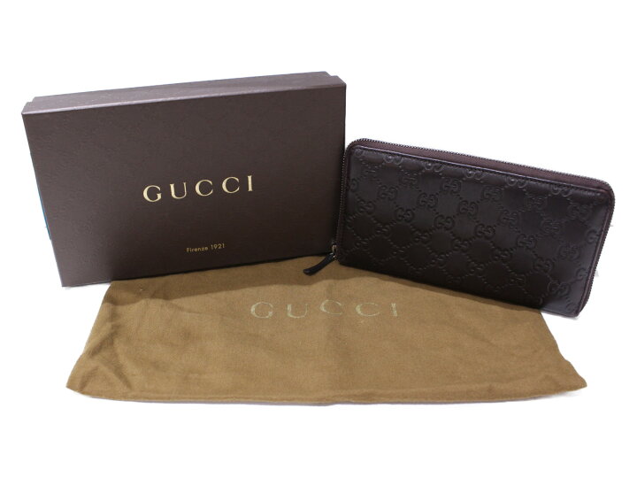 楽天市場】【箱・布袋あり】GUCCI グッチ ラウンドファスナー長財布 