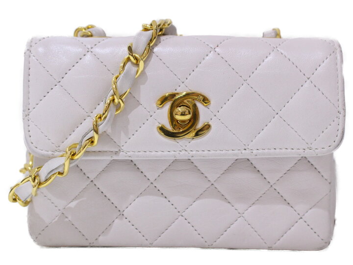 楽天市場】CHANEL シャネル ミニマトラッセ14 チェーンショルダー  