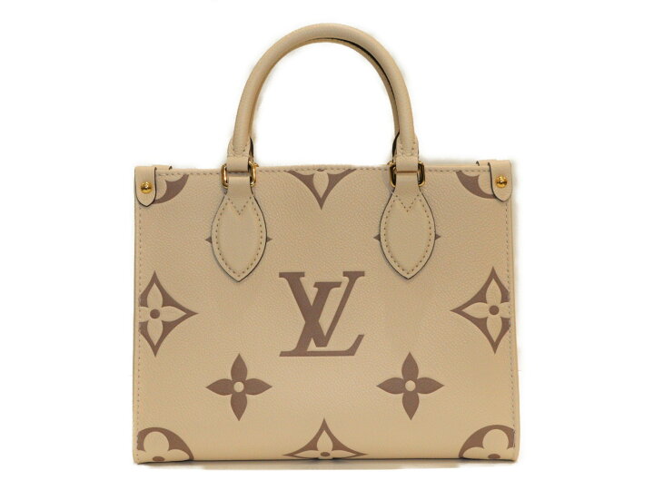 楽天市場】LOUIS VUITTON ルイヴィトン オンザゴーPM M45654 クレーム  