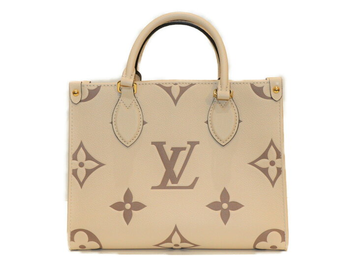 楽天市場】LOUIS VUITTON ルイヴィトン オンザゴーPM M45654 クレーム 