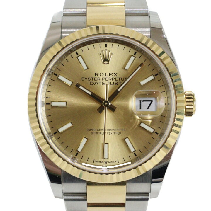 楽天市場】【ギャラ有】ROLEX ロレックス デイトジャスト36 126233  