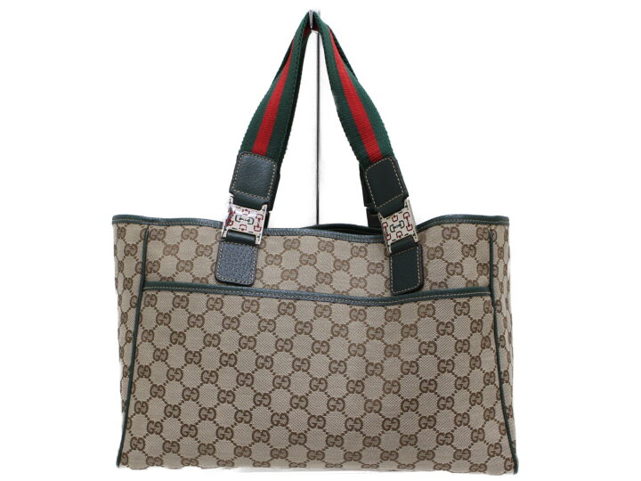 楽天市場】【布袋あり】GUCCI グッチ GGキャンバス トートバッグ 