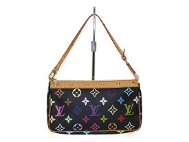 LOUIS VUITTON ルイヴィトン　ポシェット・アクセソワール M92648 モノグラム・マルチカラー レディース ウィメンズ 人気 ブランド LV アクセサリーポーチ パーティ バッグ【中古】松山朝生田店